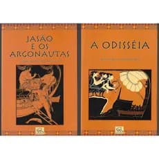 2 Livros A Odisséia + Jasão e os Argonautas Mitologia Grega Novos Completos