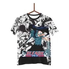 Camisa Camiseta Manga Bleach Ichigo Final Getsuga G0974