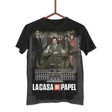 Camisa Camiseta La Casa De Papel Só Quer Vrau Tokyo J0166