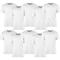 Kit com 5, 10 ou 20 Camisas Brancas p/ Sublimação 100% Poliéster 30.1 Premium
