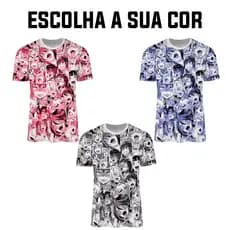 Camisa AHEGAO Face Anime Girls Hentai Mangá Ecchi LC0996