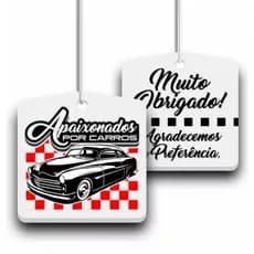 Aromatizante Automotivo Cheirinho P/ Carro Estampa Carro Com Essência 100 Unidades