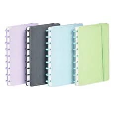 Caderno Inteligente A5/B5/A4 de Discos Removíveis Planner Estudos Escolar Agenda
