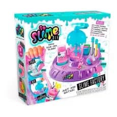 Fábrica de Slime Infantil com Itens Surpresa e Acessórios Brilhantes