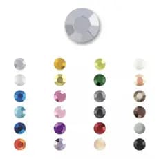 Strass De Metal Sextavado Hotfix Termocolante 2mm 1000Un Chumbo