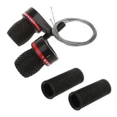 Alavanca De Cambio Grip Shit com Manopla 18 Vel Bicicleta