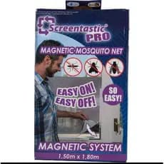Tela Mosquiteira Magnética Anti Mosquitos P/Janelas C/Imã