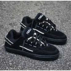 Tenis Skate All Black Leve e Confortavel Unissex