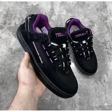 Tênis Unissex Tesla Coil Black Roxo