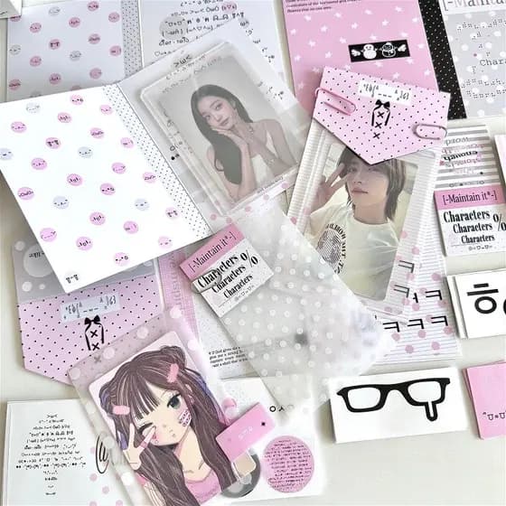 12 Unidades/Conjunto Kaomoji Adesivo De Vedação De Cartão De Felicitações Material De Embalagem Decoração DIY