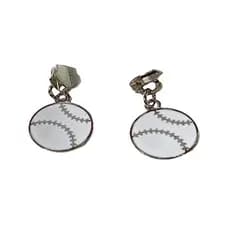 Cursor Bola de Beisebol Prata 2 Unidades (Pingente zíper nº 5) Envio Imediato com Nfe