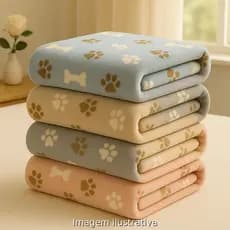 2 Cobertor PET - Coberta para Cachorros, Gatos, Cães - Manta Fofinha