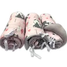 Kit Protetor De Berço Vivaldi Baby 3 Peças Lindas Estampas