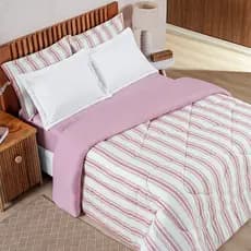 Edredom Cobertor Marin Super King - Malha 100% Algodão