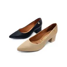 Vizzano Scarpin Salto Grosso 5 cm Ref. 1220.315 | Produto Original