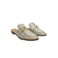 Bottero Mule Feminino Em Couro Bico Redondo Salto 2Cm Ref. 353409