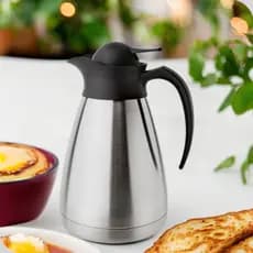 Bule Termico Aço Inox Garrafa Café Cha 1L Invicta Com Alça