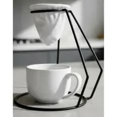Coador de Café Individual Arthi Black Fast Coffee Preparo Portátil Moderno