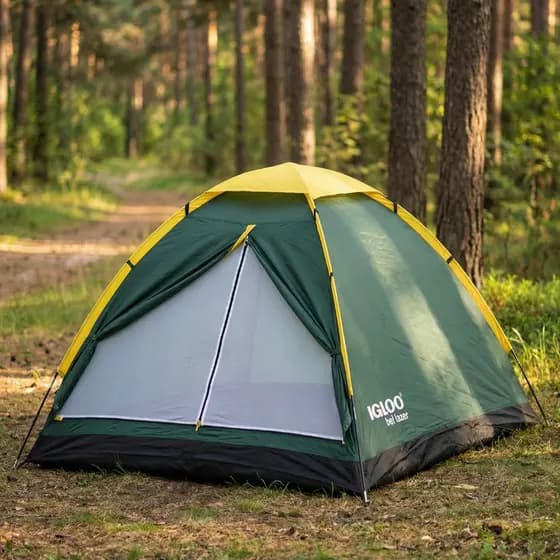 Barraca Camping 3 Lugares Pessoas Iglu Acampamento Praia Bel
