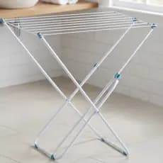 Varal de Piso em Aço Slim Branco Mor