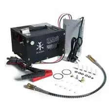 Compressor De Ar A Bateria Portátil Tuxing Compressor Preto 220v