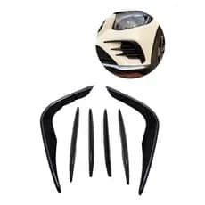 Spoiler Para-choque Dianteiro Para Benz Glc Classe 2016-2019 Carbono