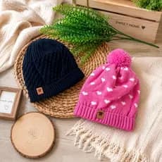 Touca Infantil de Inverno – Seu Pequeno Sempre Bem Quentinho 🧣