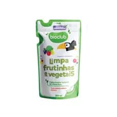 REFIL Higienizador de Frutas e Vegetais Orgânico - Limpa Frutinhas e Vegetais Bioclub® 300 ml
