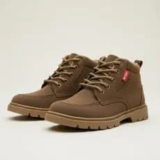 Bota Botinha Infantil Coturno Masculino Menino E Feminino Menina De Camurça