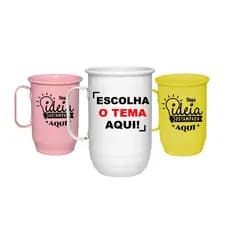 Caneca personalizada alumínio - Caneca de alumínio - Caneca personalizada - Caneca Alumínio