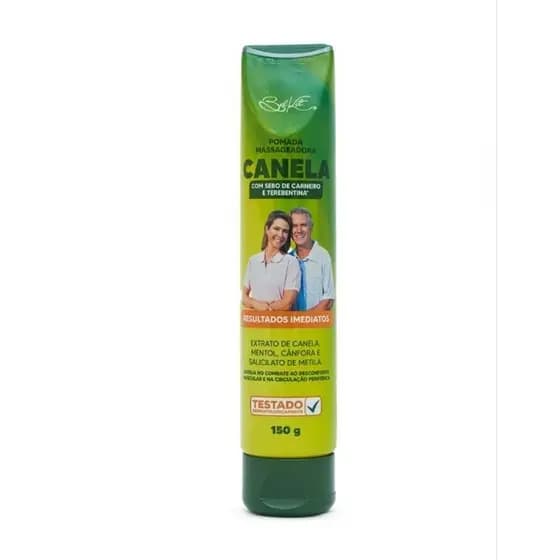 Pomada Massageadora Canela BelKit 150g