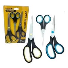 Kit 3 Tesouras Multiuso Cozinha, Costura e casa