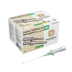 Cateter Intravenoso Periférico IV (FEP) Descarpack