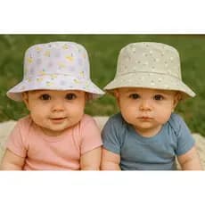 Bucket Bebê Menina Infantil Bucket Chapéu Praia Com Cordinha Elastica Bucket Personagens