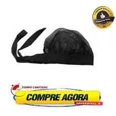 Touca de Cozinha Profissional Resistente e Confortável