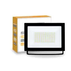 Refletor Led 50W 6.500K Projeto Branca Fria Bivolt Ip65 à prova de Agua