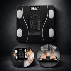 Balança Digital Bioimpedância Bluetooth Inteligente Corporal 180kg