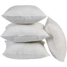 Kit 4 Enchimento De Almofadas Decorativas 45cm x 45cm TNT Antialérgico Premium Fibra Siliconada