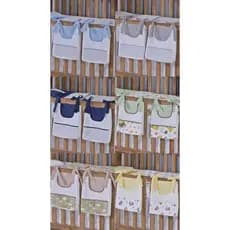 Kit Porta Fralda Bebe com Laço 2 Pecas