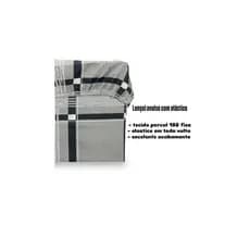 Lençol Avulso King 1 Peça Box Com Elástico Estampas Decorativa