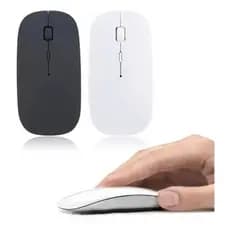Mouse Sem Fio Wireless Óptico Slim 2.4G Aleatório P/B