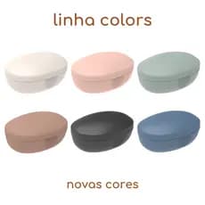 Saboneteira Portátil Colors Viagem Soft Ou