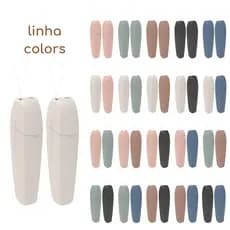 Kit 2 Porta Escova de Dente Colors Dental Up Ou