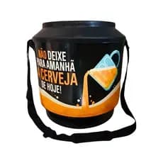 Cooler Caixa Térmica Grande Formato de latinha 30 Latas com Alça