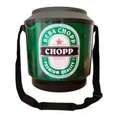 Cooler Térmico Caixa Térmica Grande Redondo para 30 latas com alça ou 21litros bebidas