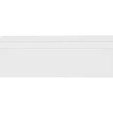 Moldura Rodapé Frisado Poliestireno Resistente Umidade 10cm x 90cm Kit com 10