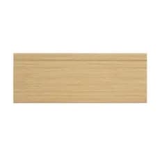 Moldura Rodapé Frisado Várias Cores Poliestireno Resistente Umidade 10cm x 90cm Kit com 10