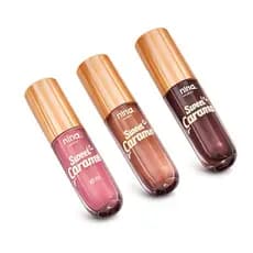Lip Oil Sweet Caramel Nina Makeup Hidratação Intensa