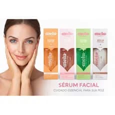 Sérum Facial Melu Ruby Rose – Hidratação e Tratamento Diário para a Pele