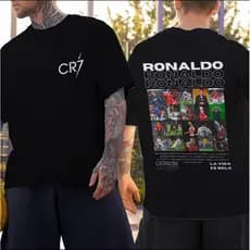 Camiseta Basica Camiseta Cristiano Ronaldo Cr7 Robozão